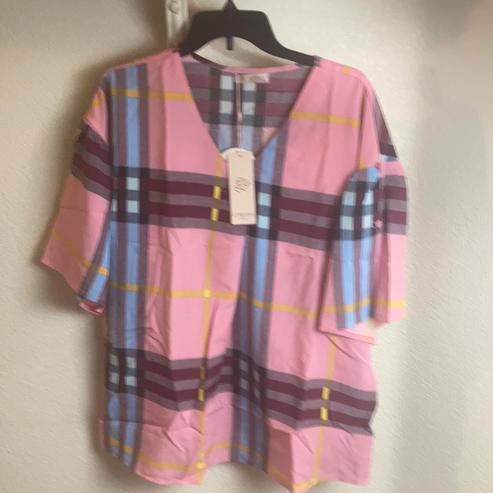 La Reyna Women’s Blouse Size plus 3X & 2X